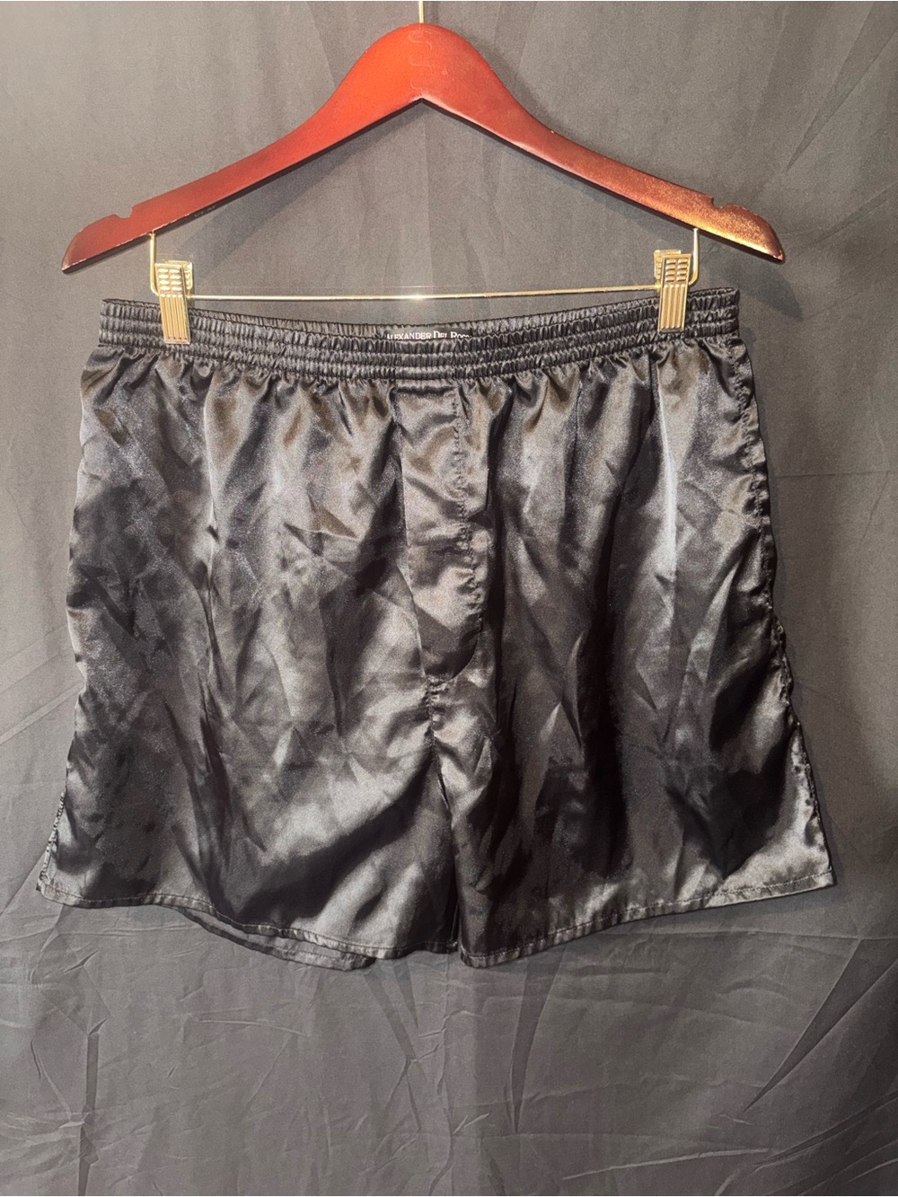 Alexander Del Rossa Satin Boxer Shorts